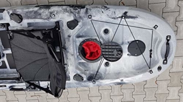 Allroundmarin Al 316 top Vario Kajak Pedalkajk Größe OneSize Grau (grau) - 4