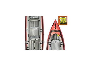 Gumotex - Seawave Rotes Kajak, aufblasbar 044119-R (5C/11C) C/Guotex Flosse - 6